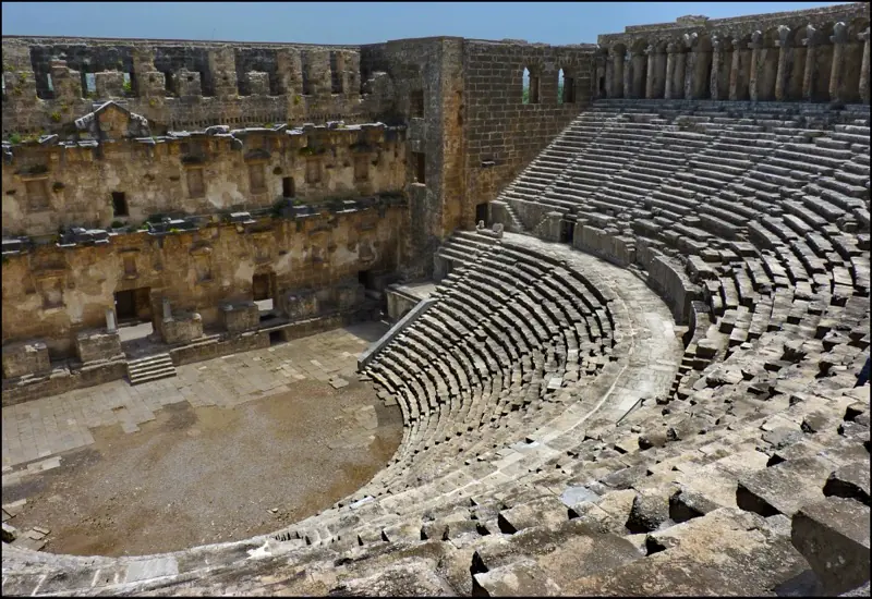 Das römische Theater von Aspendos